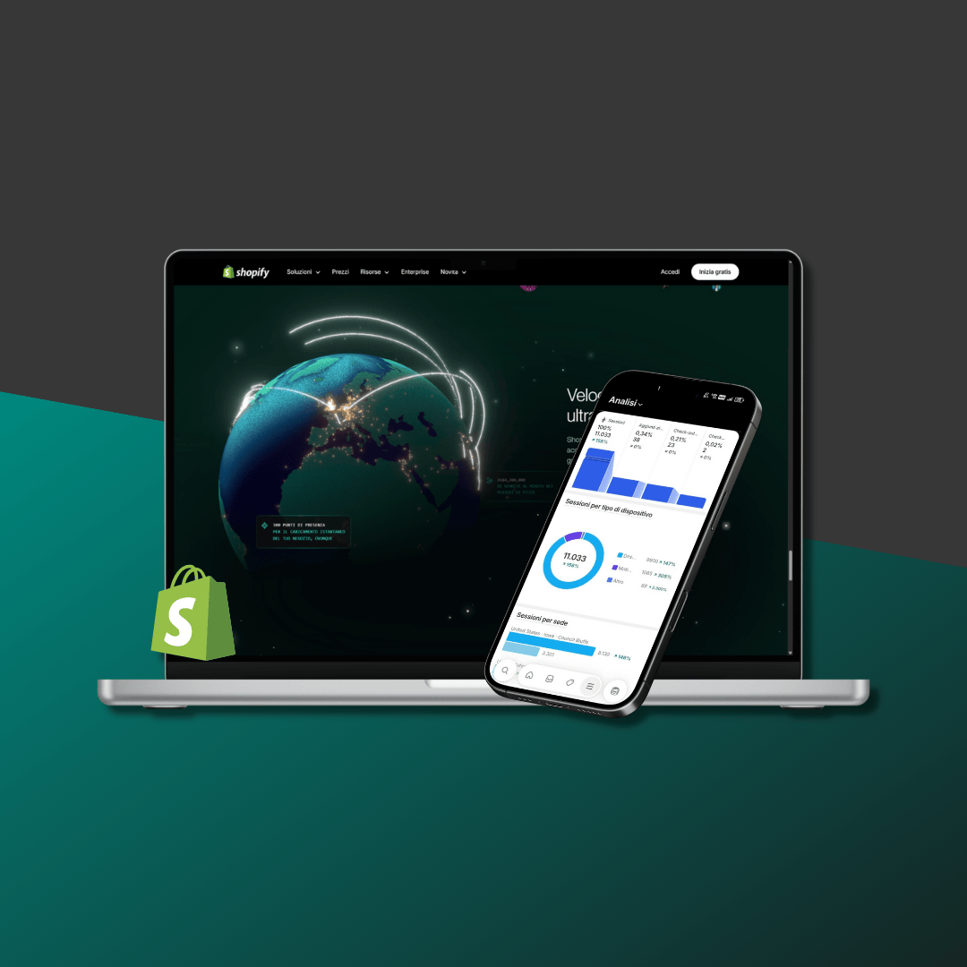 Sviluppo strategico siti web Shopify